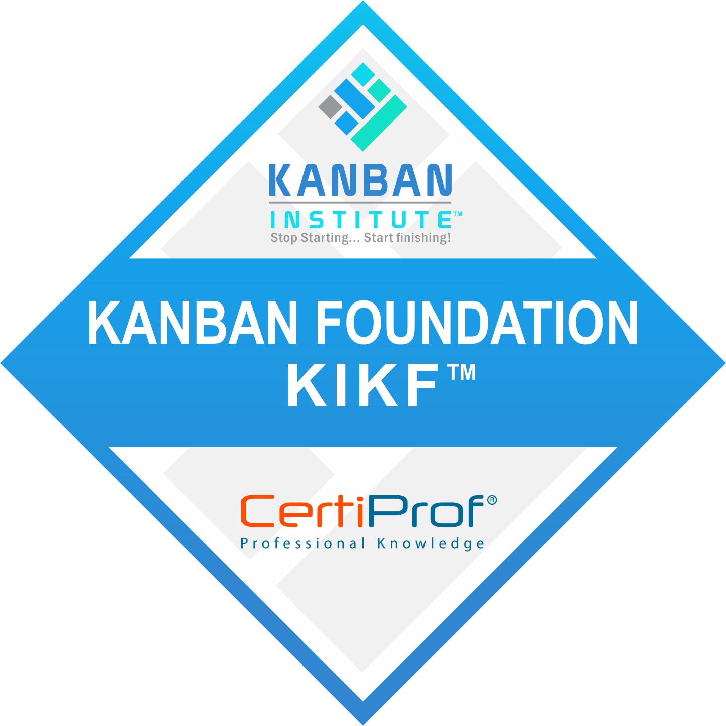 Kanban Foundation KIKF Badge